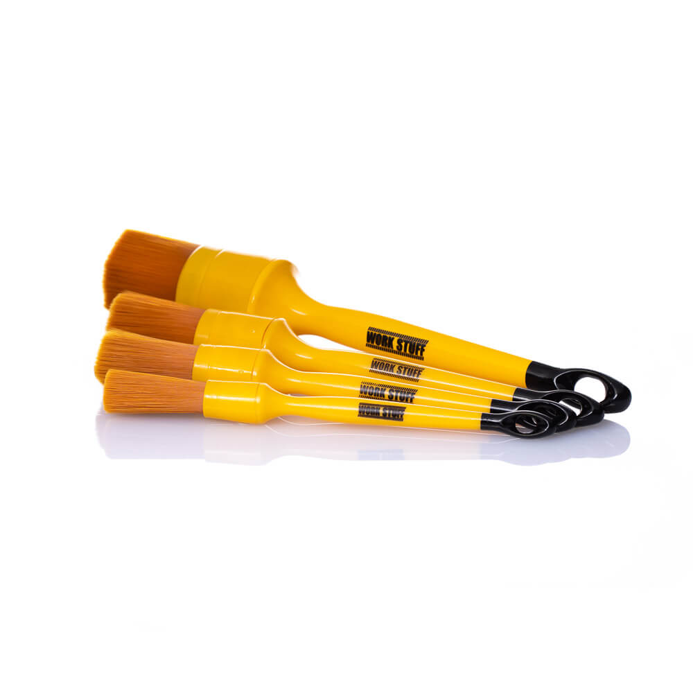 WorkStuff Brushes Albino Orange for car cleaning - Car Detailing set
