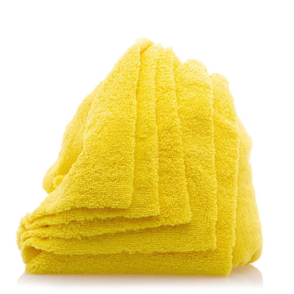 WORK STUFF Gentleman Basic Microfiber Car Towel Yellow Set