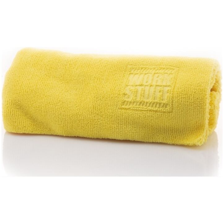 WORK STUFF Gentleman Basic Microfiber Car Towel Yellow