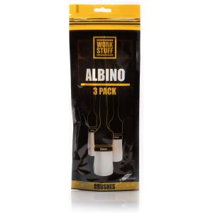 WORK STUFF Detailing Brush ALBINO WHITE 3-Pack