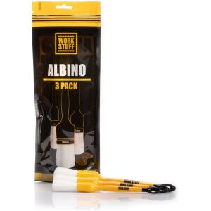 WORK STUFF Detailing Brush ALBINO WHITE 3-Packs