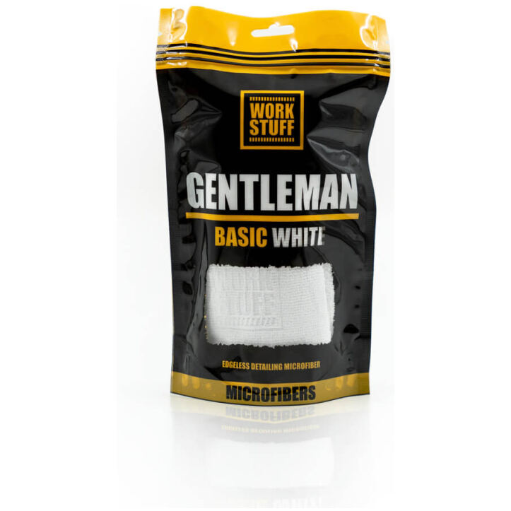 WORK STUFF Gentleman Basic Microfiber Towel White